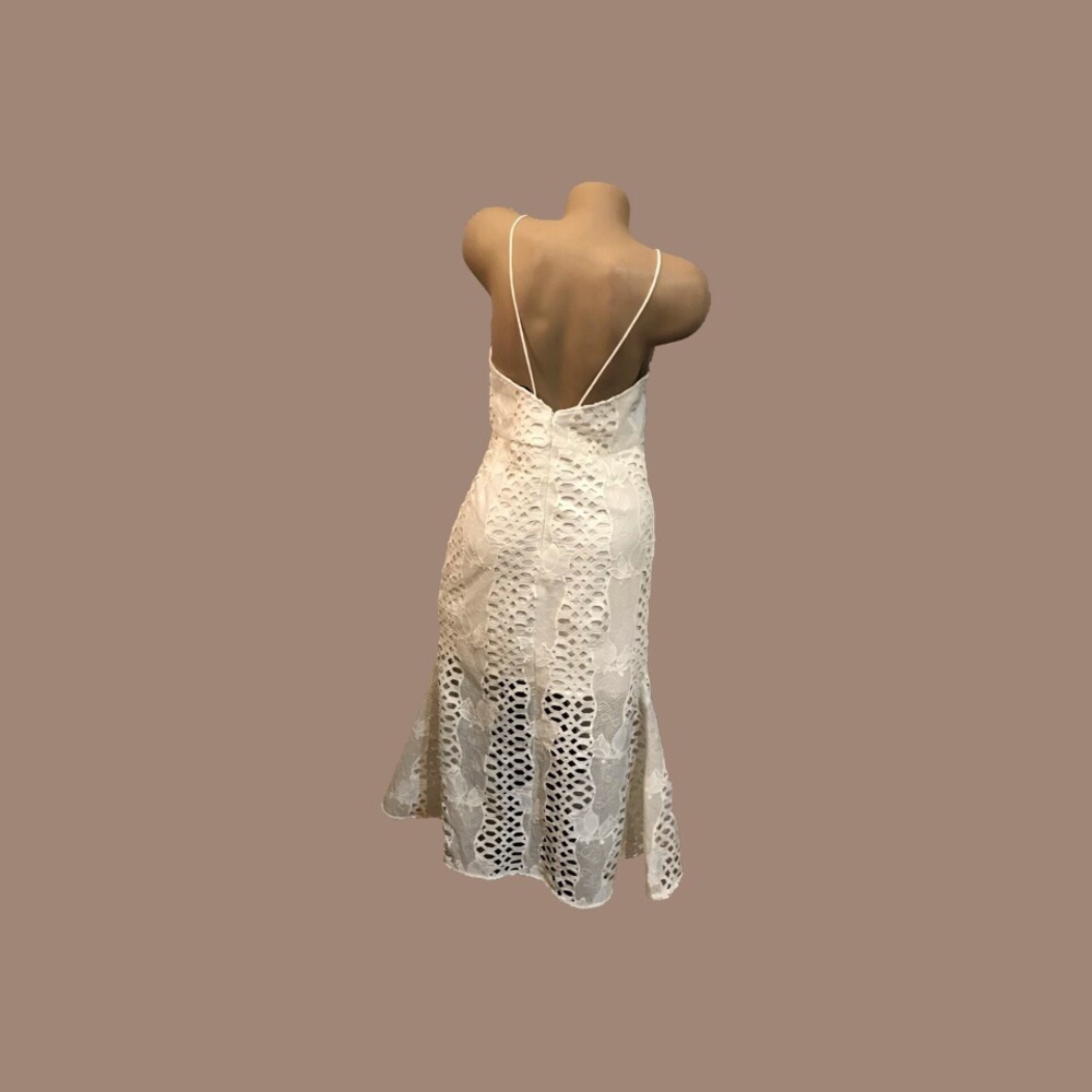 Endless Rose white Lace Boho NWT NEW LARGE - Picture 3 of 4